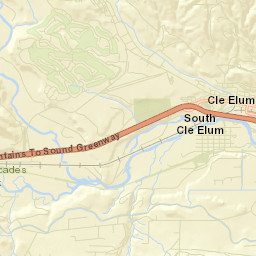 Interstate 90, Cle Elum, WA 98922, USA Street Map