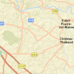 Saint-Fiacre-sur-Maine Street Map