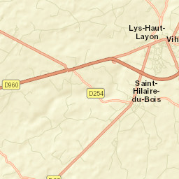 Vihiers Street Map