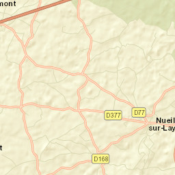 Nueil-sur-Layon Street Map
