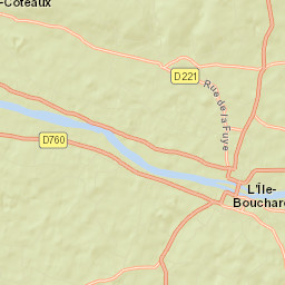 L'Île-Bouchard Street Map
