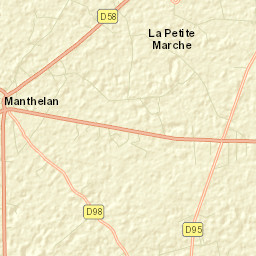 Manthelan Street Map