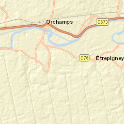 Orchamps Street Map