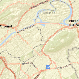 Orpund Street Map
