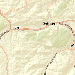 Willisau District Street Map
