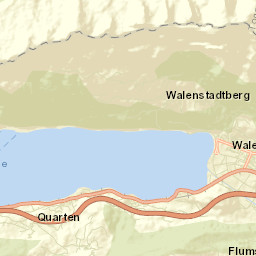 Walenstadt Street Map