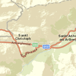 St Anton am Arlberg Street Map