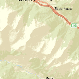 Zederhaus Street Map