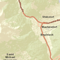 Mauterndorf Street Map