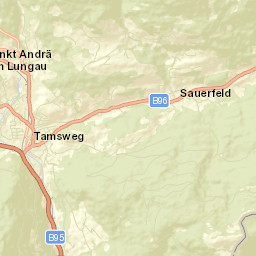 Tamsweg Street Map