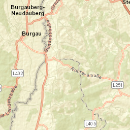 Burgau Street Map