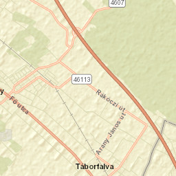 Örkény Street Map