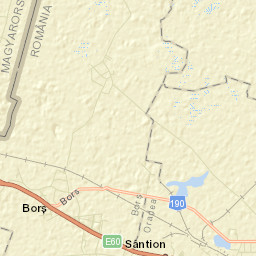 Comuna Borş Street Map