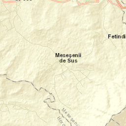 Comună Meseşenii de Jos Street Map