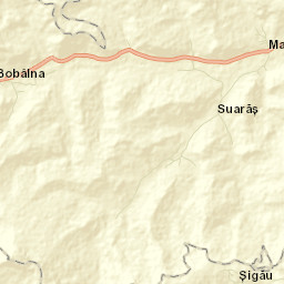 Comuna Bobâlna Street Map