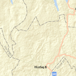 Comuna Horleşti Street Map