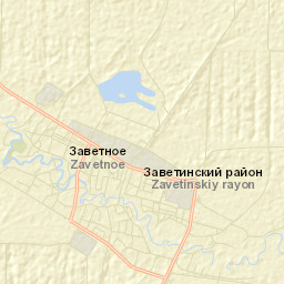 Zavetnoye Street Map