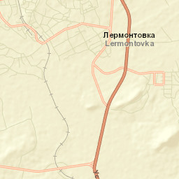 Lermontovka Street Map