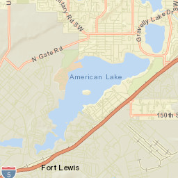 North Fort Lewis Street Map