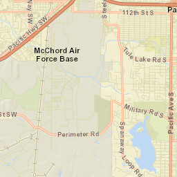 Parkland Street Map