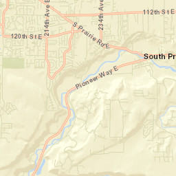 Prairie Heights Street Map
