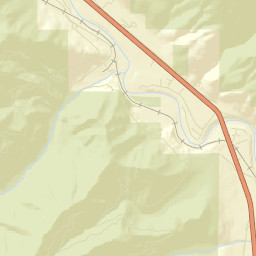 Interstate 90 Superior MT 59872 Street Map