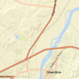 209-299 Merrill Avenue, Glendive, MT 59330 Street Map