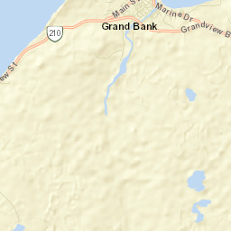 Grand Bank Street Map