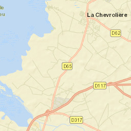 La Chevrolière Street Map