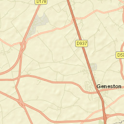 Geneston Street Map
