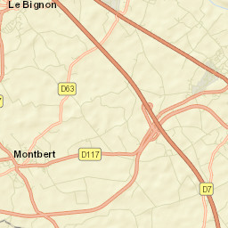 Le Bignon Street Map