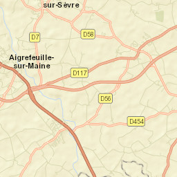 Saint-Lumine-de-Clisson Street Map