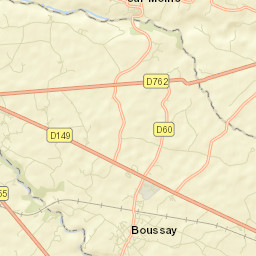 Saint-Crespin-sur-Moine Street Map