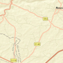 Montfaucon-Montigné Street Map