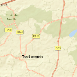 Toutlemonde Street Map