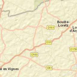 Bouillé-Loretz Street Map