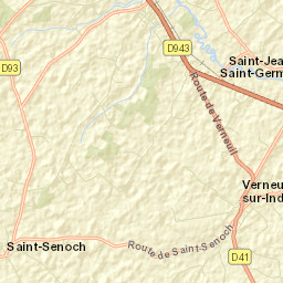 Perrusson Street Map