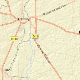 Reuilly Street Map