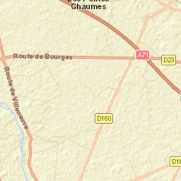 Marmagne Street Map