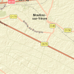 Saint-Germain-du-Puy Street Map