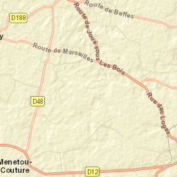 Jouet-sur-l'Aubois Street Map