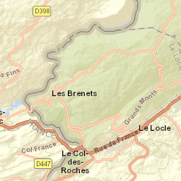 Le Locle Street Map