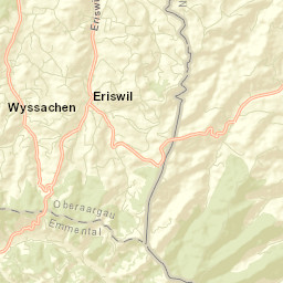 Wyssachen Street Map