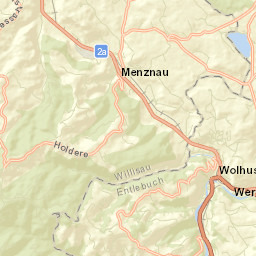 Menznau Street Map