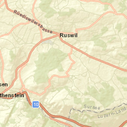 Werthenstein Street Map