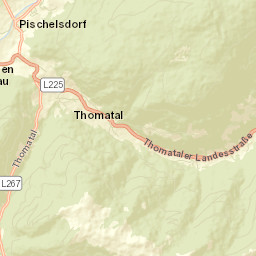 Thomatal Street Map