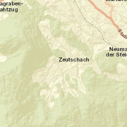 Zeutschach Street Map
