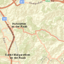 Sankt Margarethen an der Raab Street Map