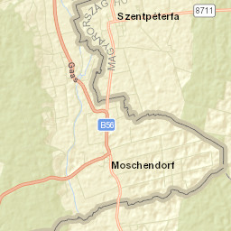 Moschendorf Street Map