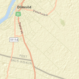 Dömsöd Street Map